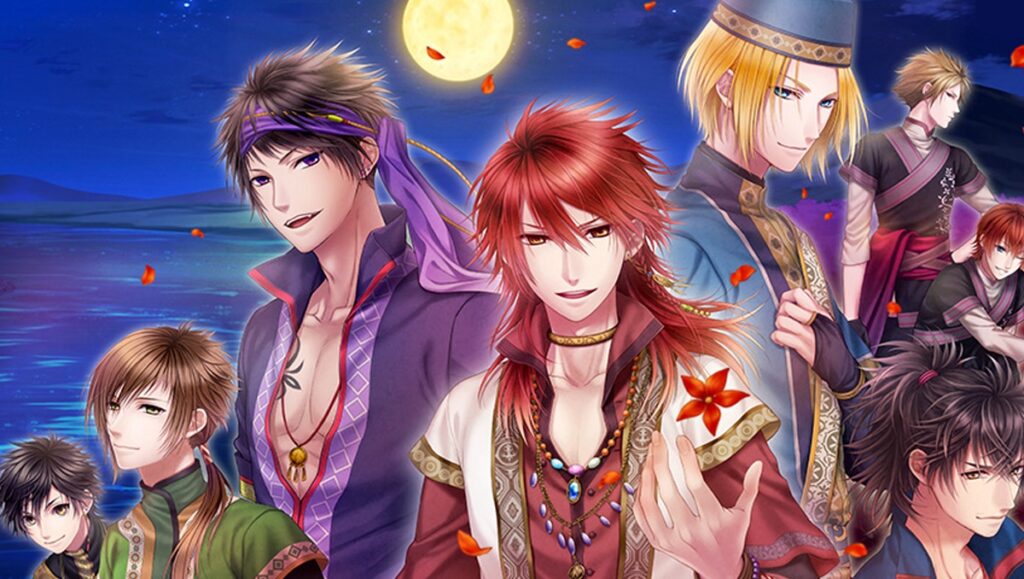 crimson flower lunar coupling otome game